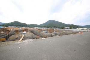 松井アーキメタル舞鶴工場新築工事　8月