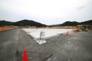 松井アーキメタル舞鶴工場新築工事　10月