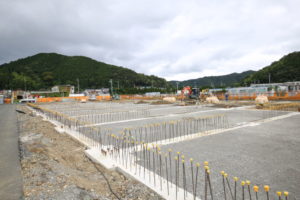 松井アーキメタル舞鶴工場新築工事　9月